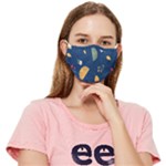 Cute Korean Pattern Fitted Cloth Face Mask (Adult)