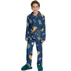 Kids  Long Sleeve Velvet Pajamas Set 