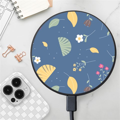 Cute Korean Pattern Wireless Fast Charger(Black) from ArtsNow.com