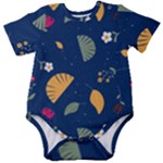 Cute Korean Pattern Baby Short Sleeve Bodysuit