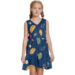 Kids  Sleeveless Tiered Mini Dress 