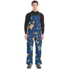 Cute Korean Pattern Men s Side Zip Front Pouch Ski And Snowboard Bib Pants	 from ArtsNow.com