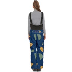 Women s Side Zip Front Pouch Ski And Snowboard Bib Pants	 