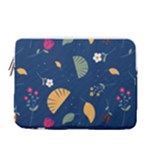 Cute Korean Pattern 13  Vertical Laptop Sleeve Case With Pocket