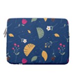 Cute Korean Pattern 14  Vertical Laptop Sleeve Case With Pocket