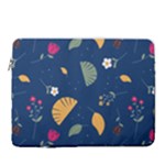 Cute Korean Pattern 15  Vertical Laptop Sleeve Case With Pocket