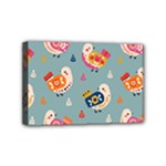 Cute Bird Pattern Mini Canvas 6  x 4  (Stretched)