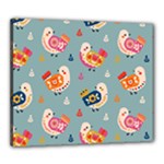 Cute Bird Pattern Canvas 24  x 20  (Stretched)