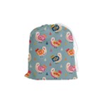 Cute Bird Pattern Drawstring Pouch (Medium)