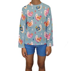 Kids  Long Sleeve Swimwear 