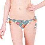 Cute Bird Pattern Bikini Bottoms