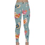 Cute Bird Pattern Classic Yoga Leggings