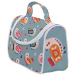 Cute Bird Pattern Satchel Handbag