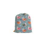 Cute Bird Pattern Drawstring Pouch (XS)