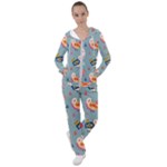 Cute Bird Pattern Women s Tracksuit