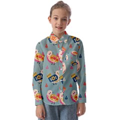 Kids  Long Sleeve Shirt 