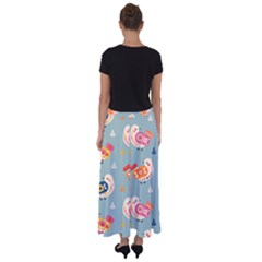 Flared Maxi Skirt 