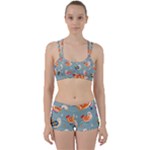 Cute Bird Pattern Perfect Fit Gym Set