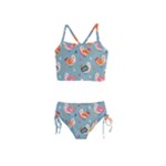 Cute Bird Pattern Girls  Tankini Swimsuit