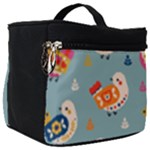 Cute Bird Pattern Make Up Travel Bag (Big)