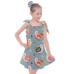 Kids  Tie Up Tunic Dress 