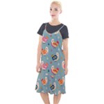 Cute Bird Pattern Camis Fishtail Dress