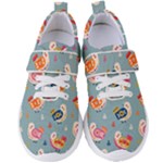 Cute Bird Pattern Women s Velcro Strap Shoes