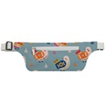 Cute Bird Pattern Active Waist Bag