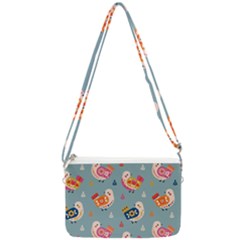 Double Gusset Crossbody Bag 