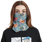 Cute Bird Pattern Face Covering Bandana (Two Sides)