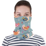 Cute Bird Pattern Face Seamless Bandana (Adult)