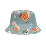 Cute Bird Pattern Inside Out Bucket Hat