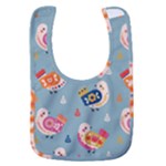 Cute Bird Pattern Baby Bib