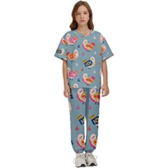 Kids  T-Shirt and Pants Sports Set 