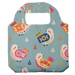 Cute Bird Pattern Premium Foldable Grocery Recycle Bag