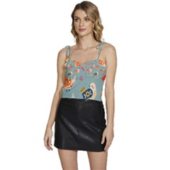 Flowy Camisole Tie Up Top 