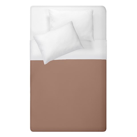 Mocha Mousse Hex Code #a47864 Duvet Cover (Single Size) from ArtsNow.com