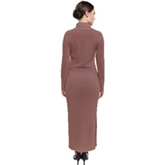 Turtleneck Maxi Dress 