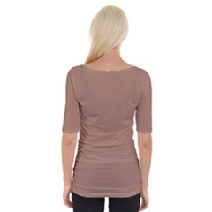 Wide Neckline T-Shirt 