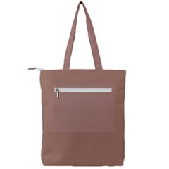 Double Zip Up Tote Bag 