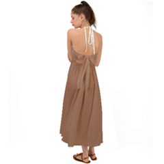 Halter Tie Back Dress  