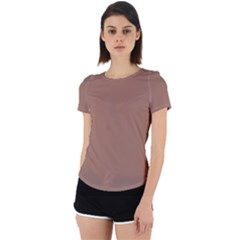 Back Cut Out Sport T-Shirt 