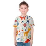 Pet Animal 03 Kids  Cotton T-Shirt