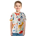 Pet Animal 03 Kids  Sport Mesh T-Shirt