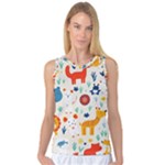 Pet Animal 03 Women s Basketball Tank Top