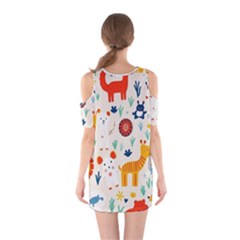 Shoulder Cutout One Piece Dress 