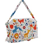 Pet Animal 03 Canvas Crossbody Bag