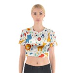 Pet Animal 03 Cotton Crop Top