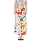 Pet Animal 03 Full Length Maxi Skirt