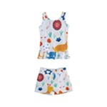 Pet Animal 03 Kids  Boyleg Swimsuit